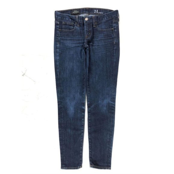 J.Crew Toothpick Skinny ankle Jeans Womens Size 24 - Picture 1 of 9